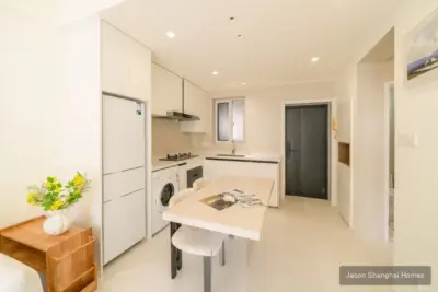 Jing'an New City 1BR on Changde Road apartment in Jing'an, Shanghai - Photo 4 thumbnail