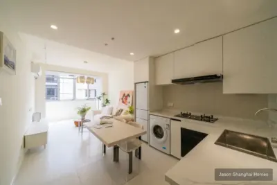 Jing'an New City 1BR on Changde Road apartment in Jing'an, Shanghai - Photo 5 thumbnail