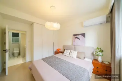 Jing'an New City 1BR on Changde Road apartment in Jing'an, Shanghai - Photo 8 thumbnail