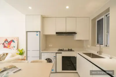Jing'an New City 1BR on Changde Road apartment in Jing'an, Shanghai - Photo 10 thumbnail