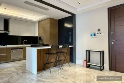 Suhe Rongjing Duplex 2BR near Hanzhong Road apartment in Jing'an, Shanghai - Photo 4 thumbnail