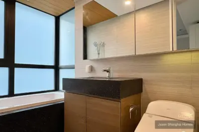 Suhe Rongjing Duplex 2BR near Hanzhong Road apartment in Jing'an, Shanghai - Photo 6 thumbnail
