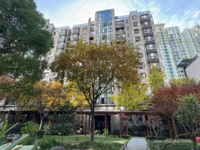Suhe Rongjing Duplex 2BR near Hanzhong Road apartment in Jing'an, Shanghai - Photo 7 thumbnail