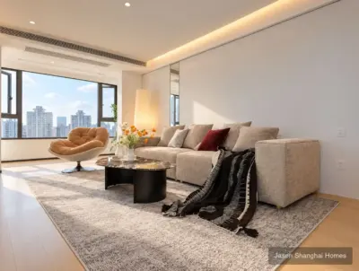 Xiehe Apartment 3BR with Enclosed Sunroom apartment in Jing'an, Shanghai - Photo 2 thumbnail