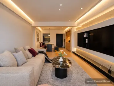 Xiehe Apartment 3BR with Enclosed Sunroom apartment in Jing'an, Shanghai - Photo 5 thumbnail