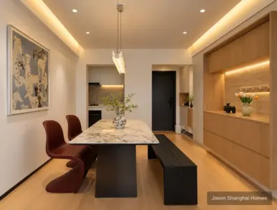 Xiehe Apartment 3BR with Enclosed Sunroom apartment in Jing'an, Shanghai - Photo 7 thumbnail