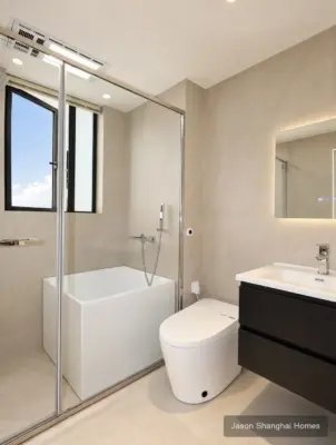 Xiehe Apartment 3BR with Enclosed Sunroom apartment in Jing'an, Shanghai - Photo 13 thumbnail