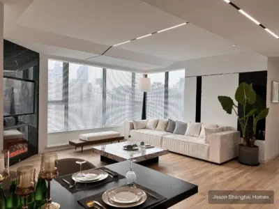 Xujiahui Garden 3BR plus Flexible Room with Three Bathrooms apartment in Xuhui, Shanghai - Photo 4 thumbnail