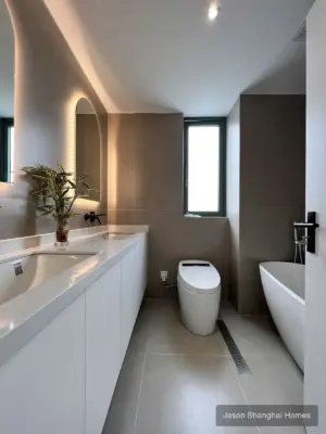 Xujiahui Garden 3BR plus Flexible Room with Three Bathrooms apartment in Xuhui, Shanghai - Photo 10 thumbnail